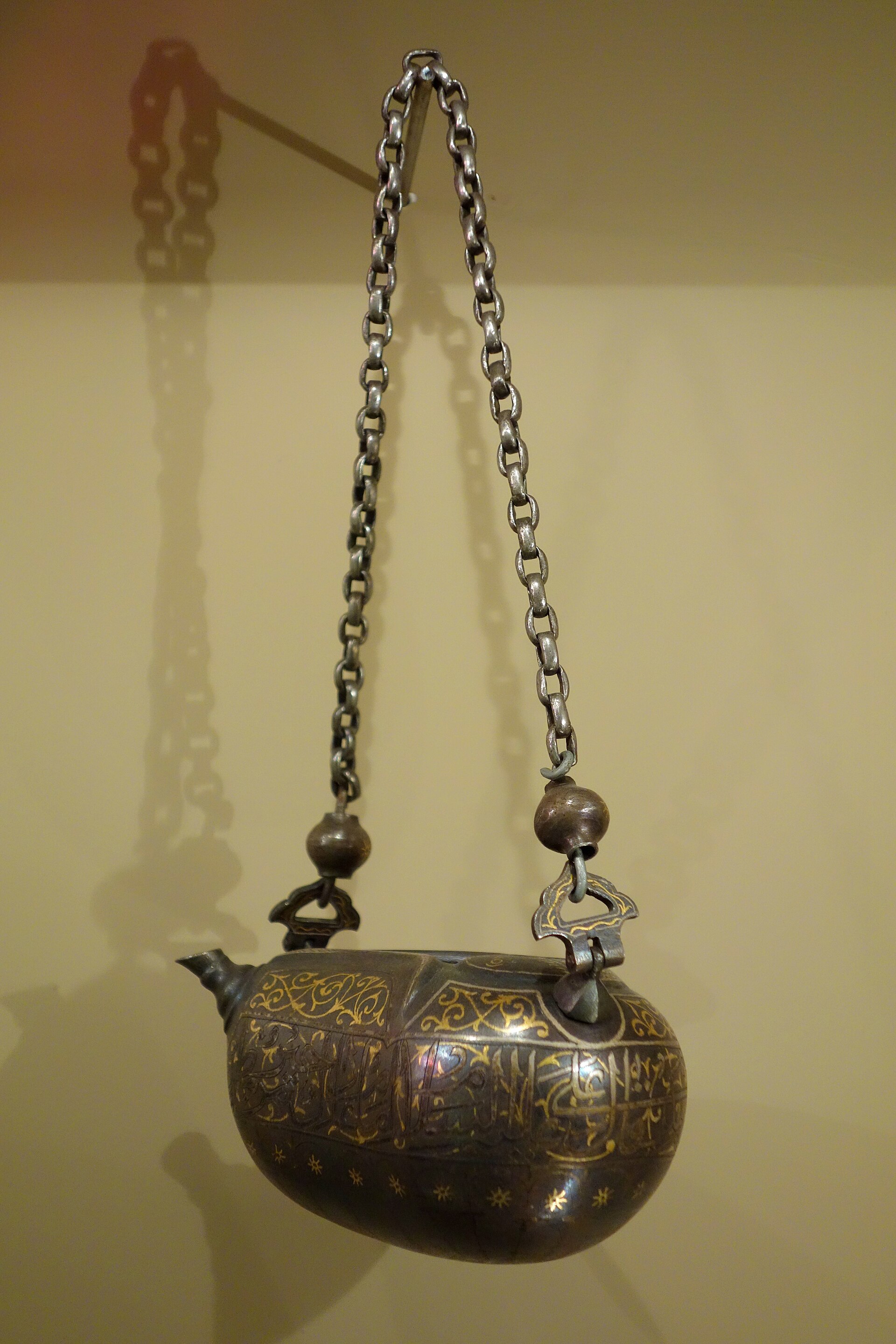 Exhibit in the Huntington Museum of Art, Huntington, West Virginia, USA. Photography was permitted in the museum without restriction. This artwork is in the public domain because the artist died more than 70 years ago.