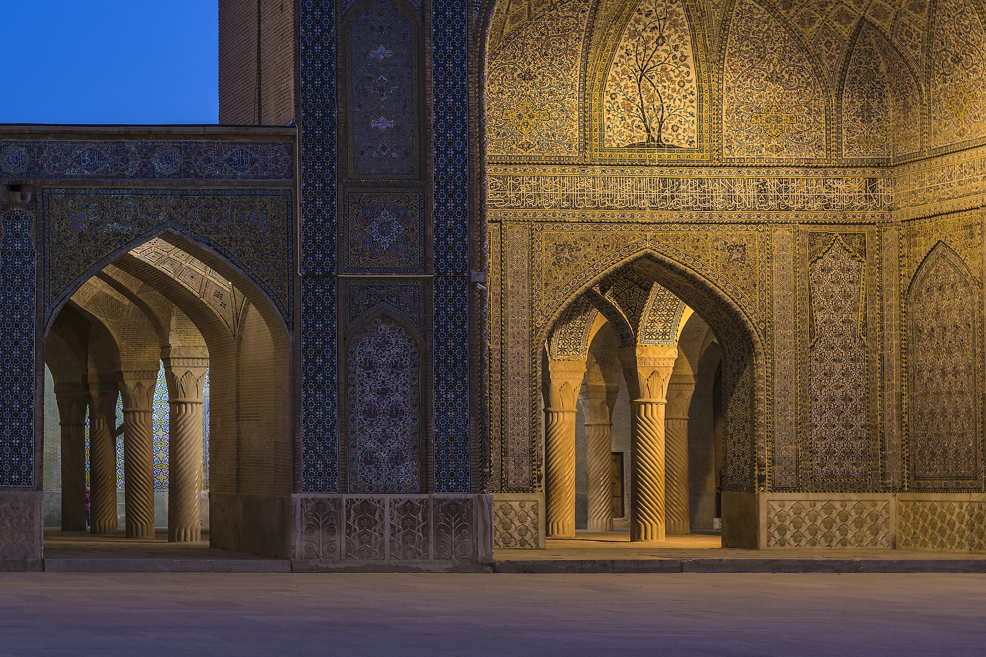 This is a photo of a monument in Iran identified by the ID