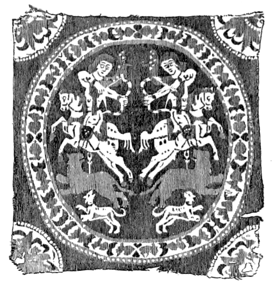 Fig 33—Syrian or Persian Silk Weaving of the 5th Century