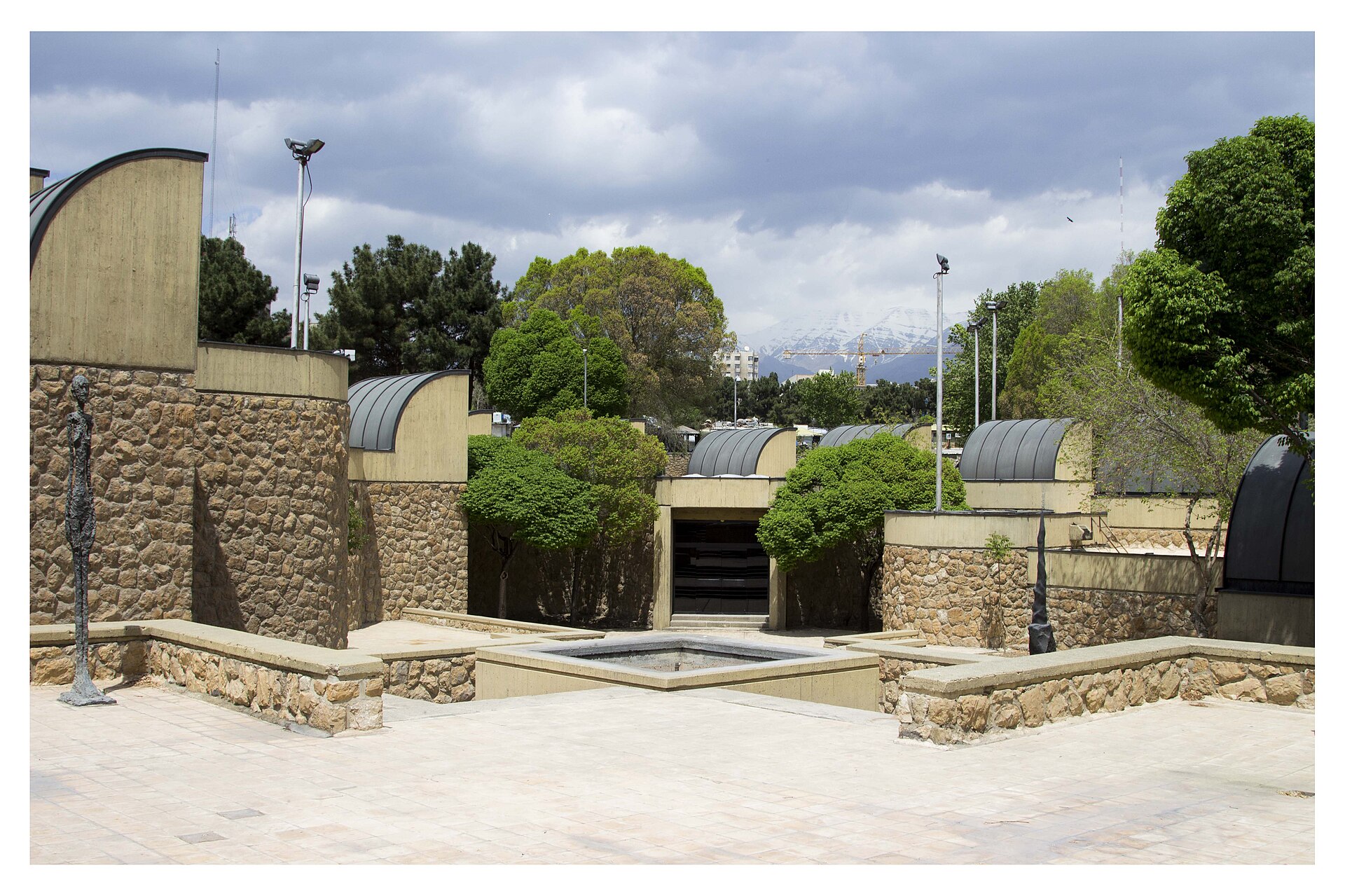 This is a photo of a monument in Iran identified by the ID