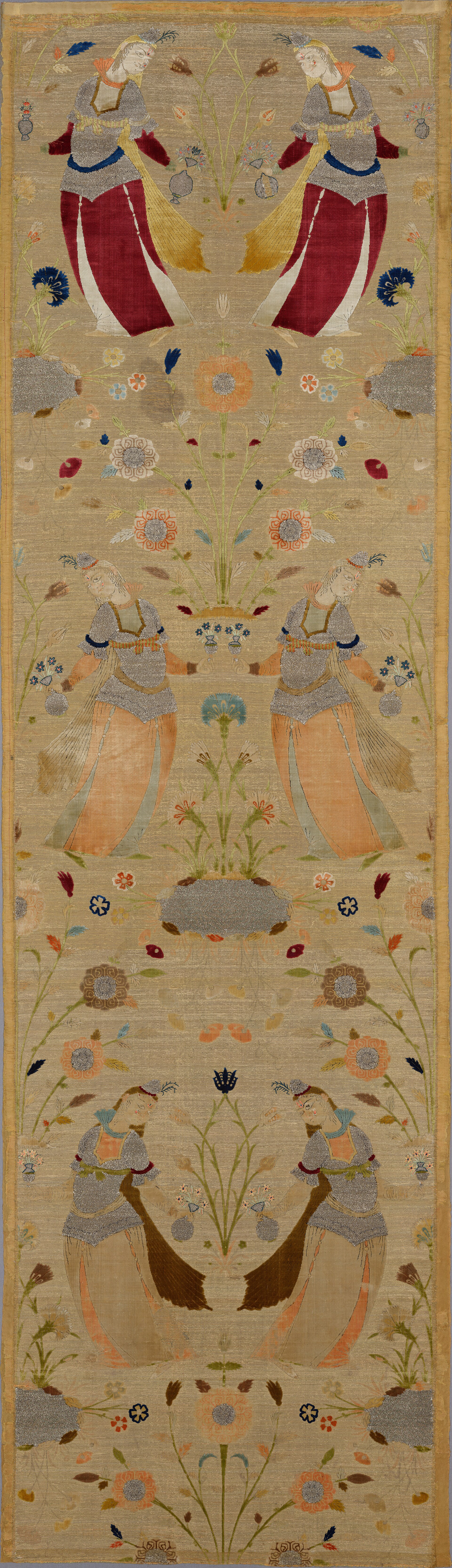 Unknown, Iran, 17th Century - Silk Velvet Textile - Google Art Project