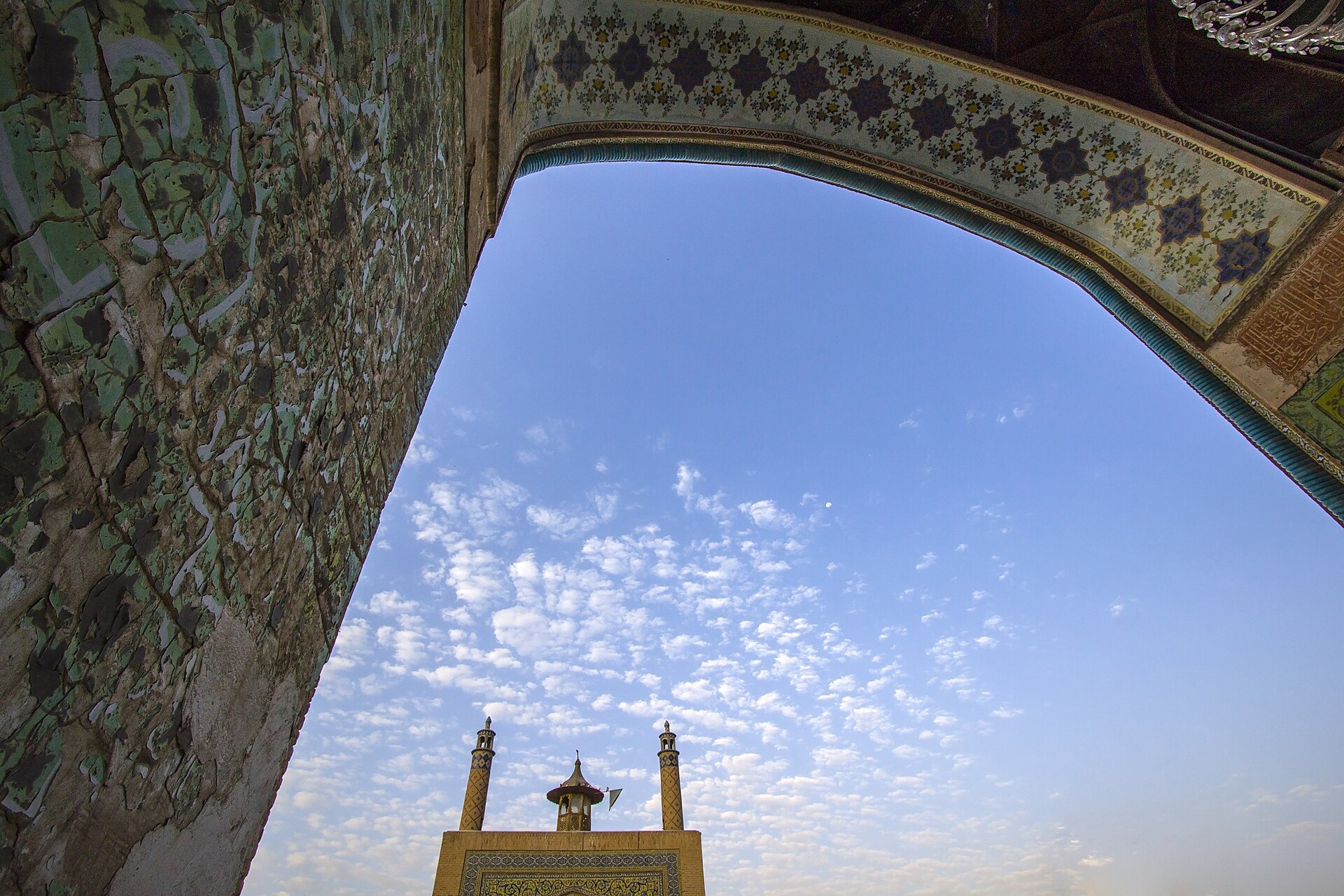 This is a photo of a monument in Iran identified by the ID