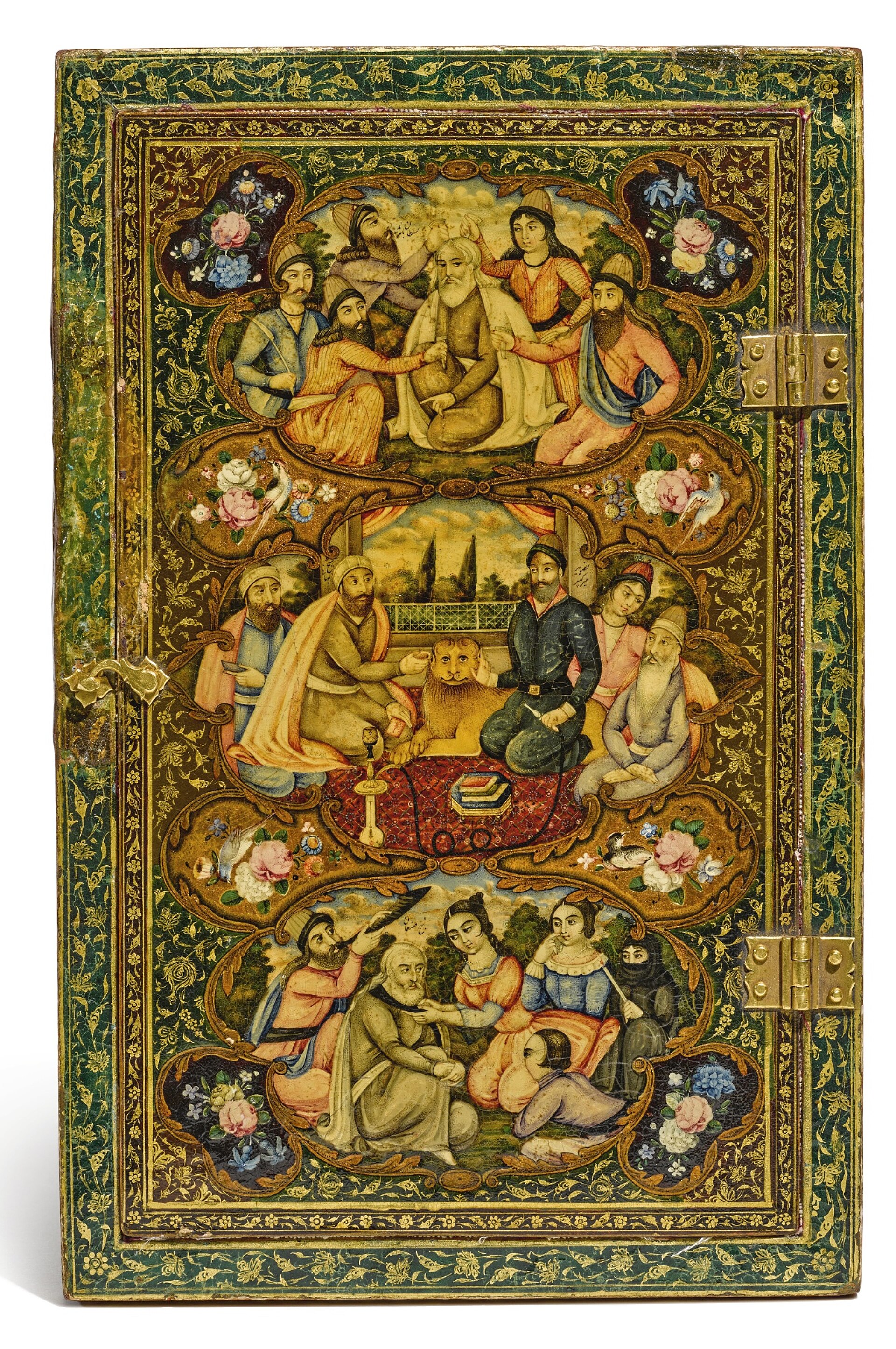 Lacca Persiana e Papier-Mâché: L'Arte Raffinata del Periodo Qajar