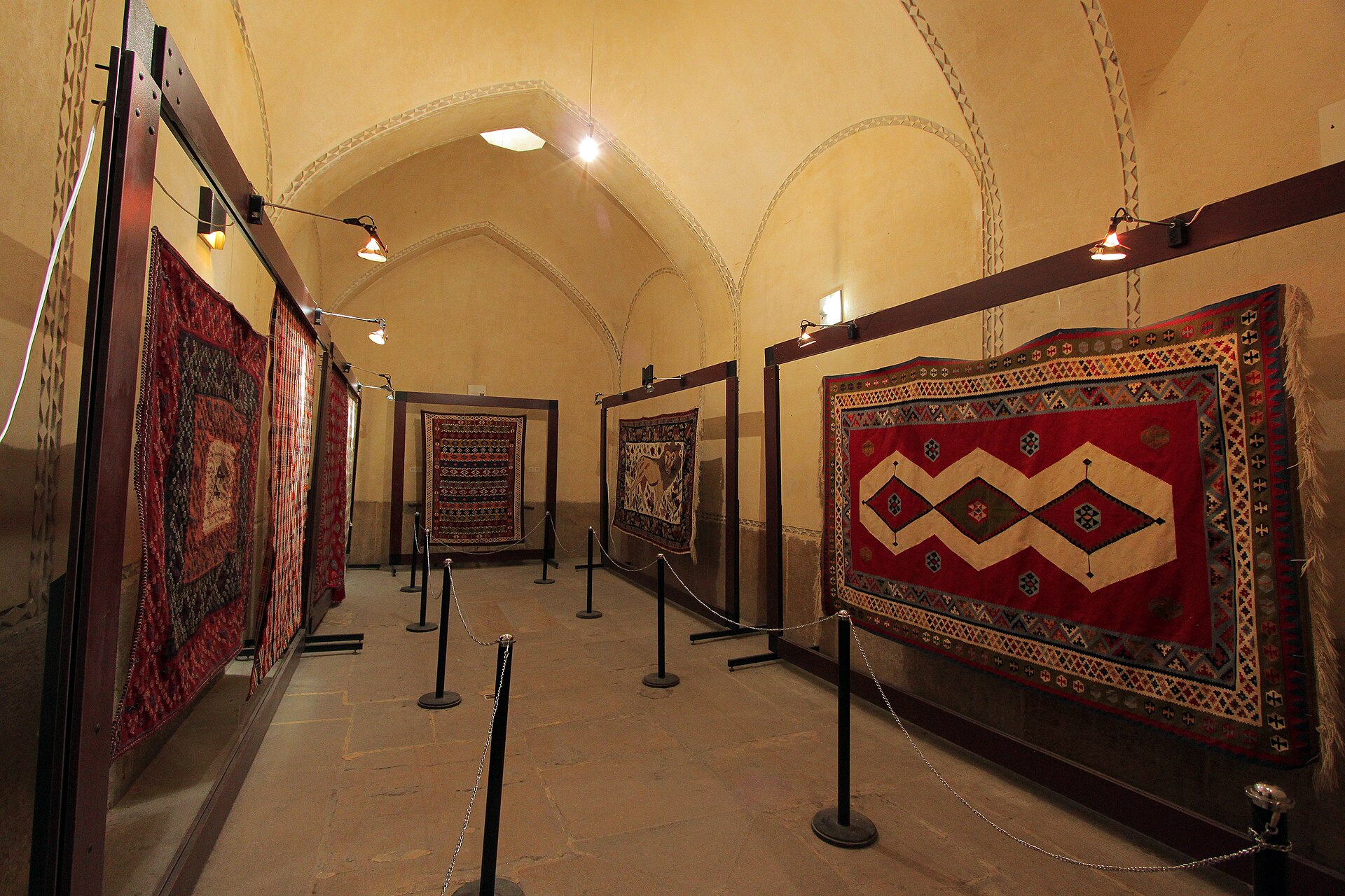 Vakil Bath is an old public bath in Shiraz, Iran. It was a part of the royal district constructed during Karim Khan Zand's reign, which includes Arg of Karim Khan, Vakil Bazaar, Vakil Mosque and many administrative buildings.