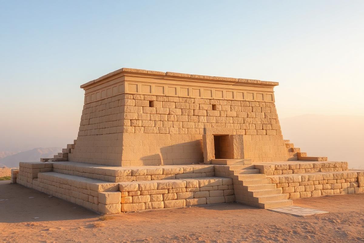 The Tomb of Cyrus the Great at Pasargadae