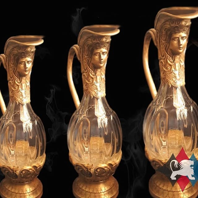 Caryatid Carafes